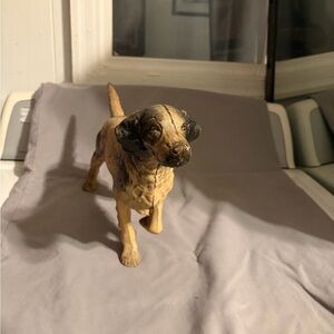 Charming Dog Figurine - Brown and Black